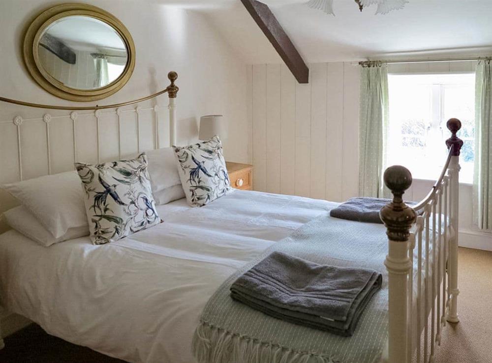 Characterful double bedroom at Jennys Cottage, 