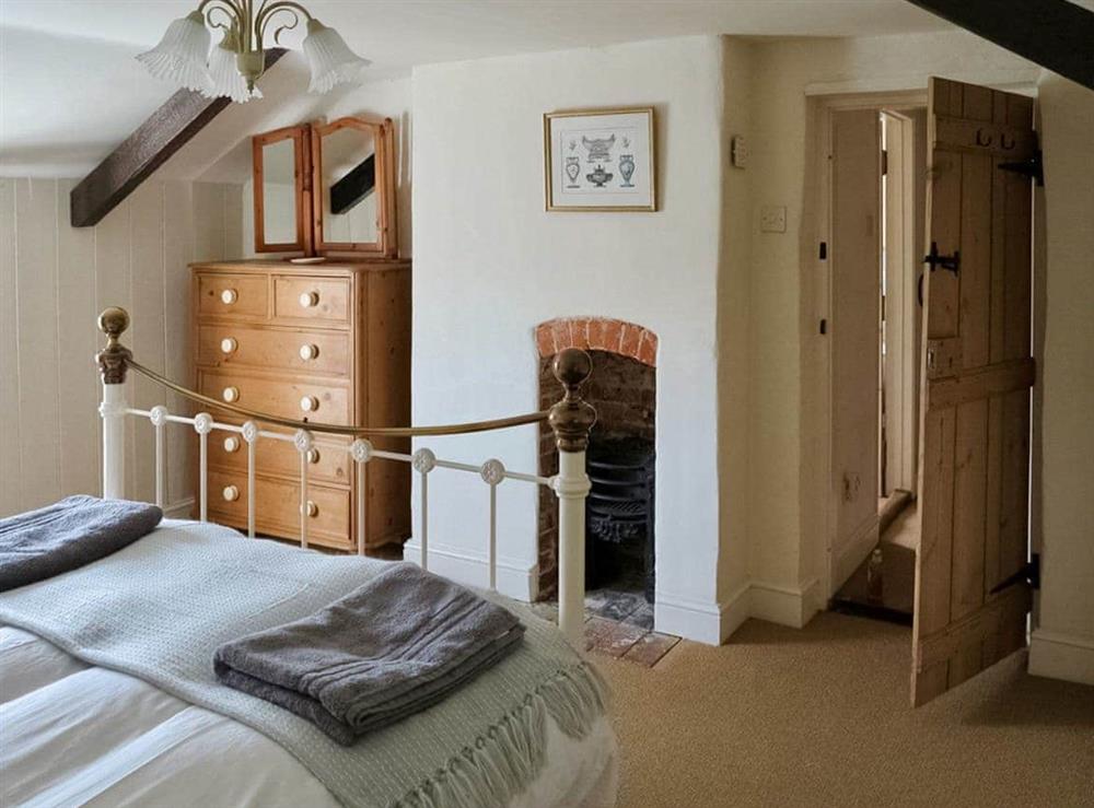 Peaceful double bedroom at Jennys Cottage, 