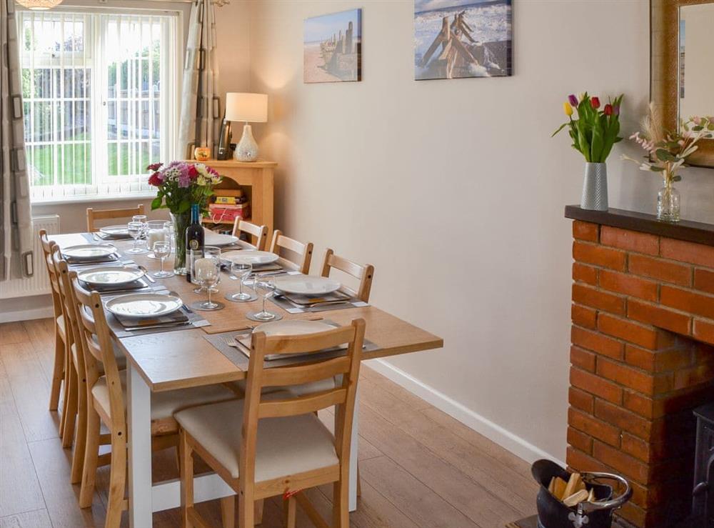 Dining Area at Seaside Hideaway in Mundesely, near North Walsham, Norfolk