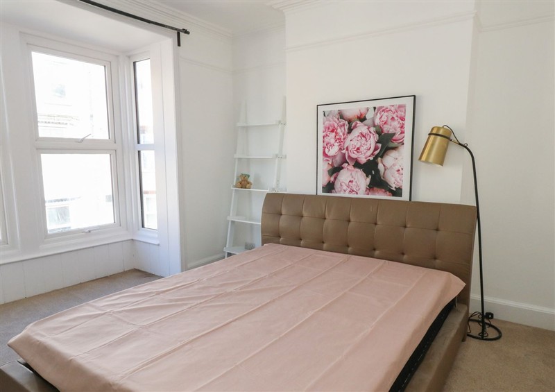 One of the 5 bedrooms at Seaside House, Weymouth