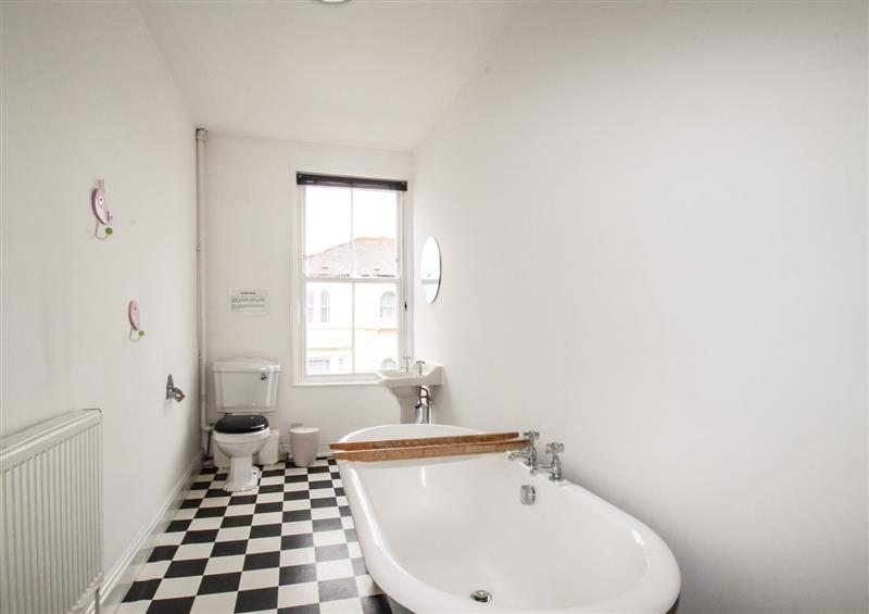 The bathroom at Seaside House, Weymouth