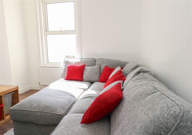 The living room at Seaside House, Weymouth