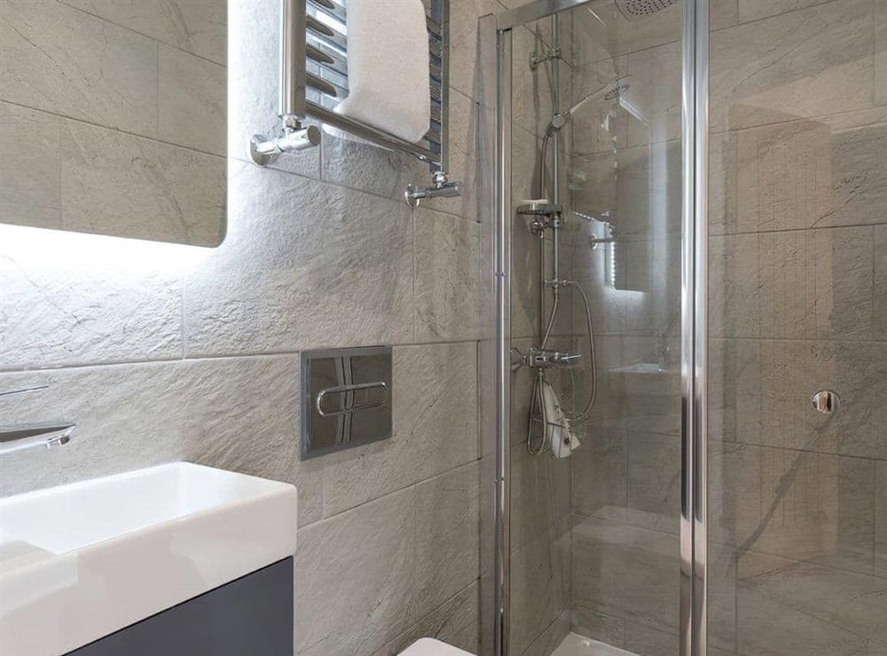 Shower room at Coastal Gem, 