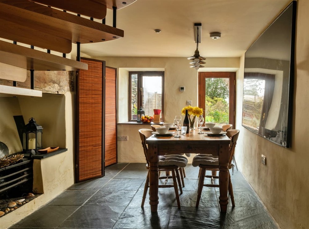 Dining Area at Seaside Lodge in Blaenau Ffestiniog, Gwynedd