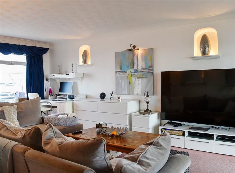 Living area at Seaside Place in Shoreham-by-Sea, near Brighton, West Sussex