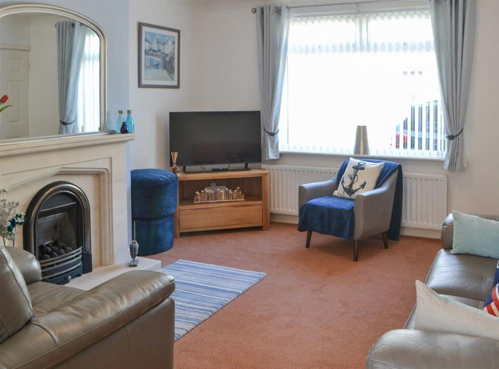 Living room at SEASIDE RETREAT in AMBLE, Northumberland