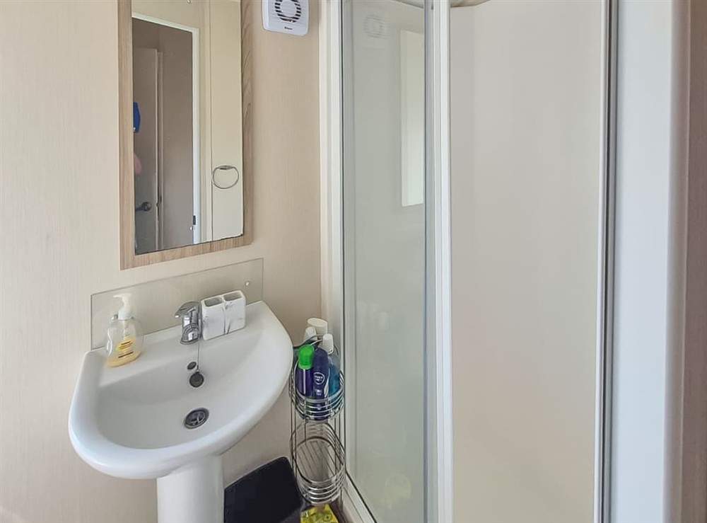 Bathroom at Seaside Retreat in Hayling Island, Hampshire