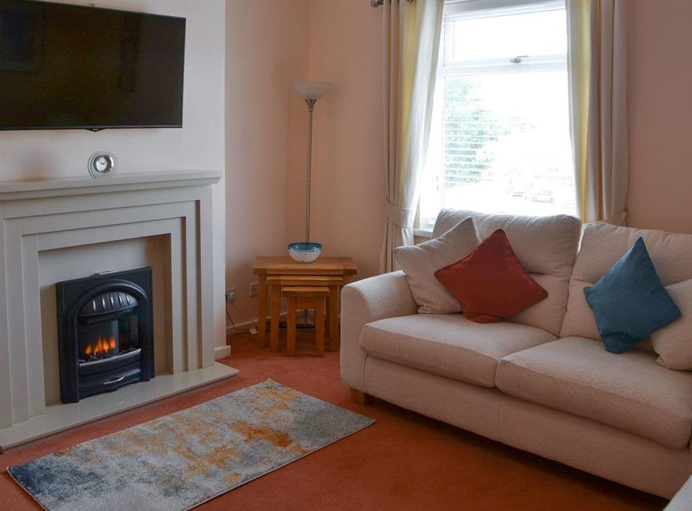 Living room at Seaside Retreat in Newbiggin-by-the-Sea, Northumberland