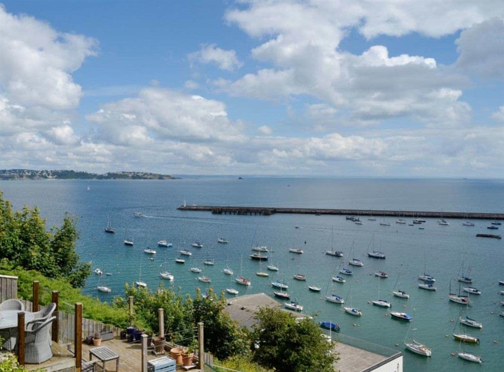 Stunning views of the coast can be enjoyed from every floor of this wonderful coastal property at Seaside Stories in Brixham, Devon