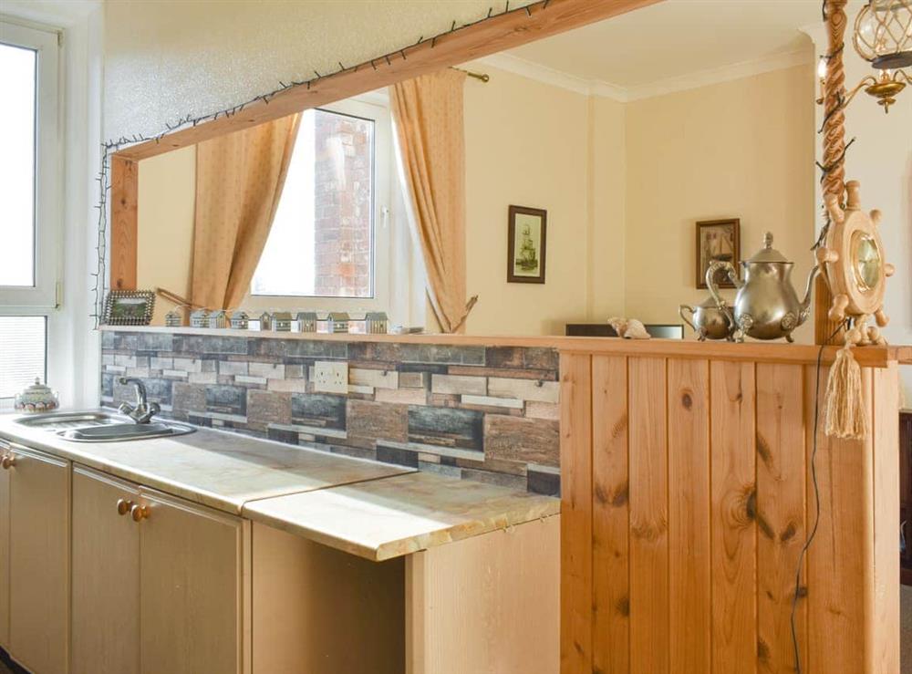 Kitchen area at Seasider in Whitby, North Yorkshire