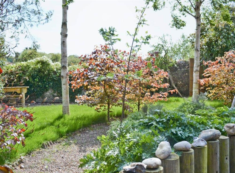 Garden at Seasong in Salthouse, near Holt, Norfolk