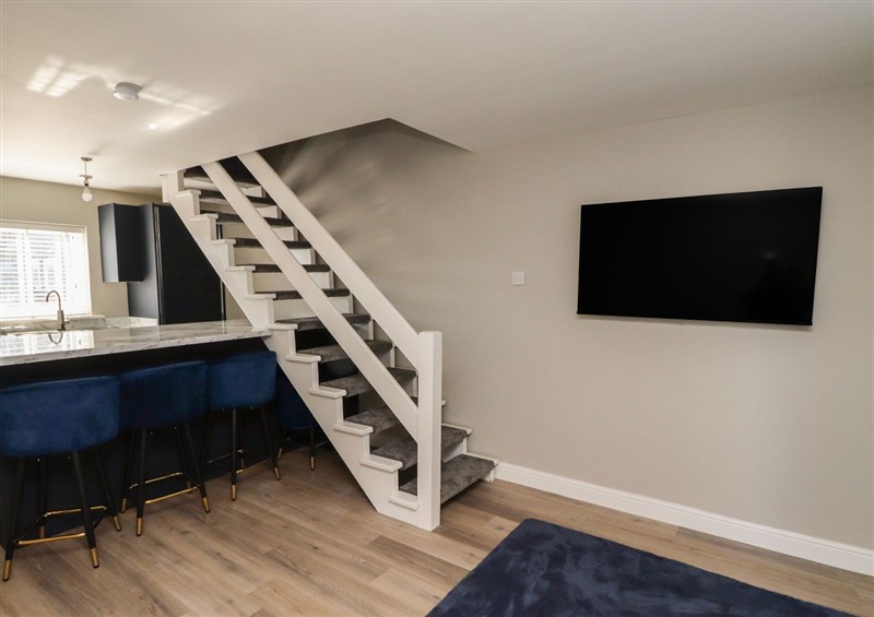 This is the living room at Seaspray, Beadnell
