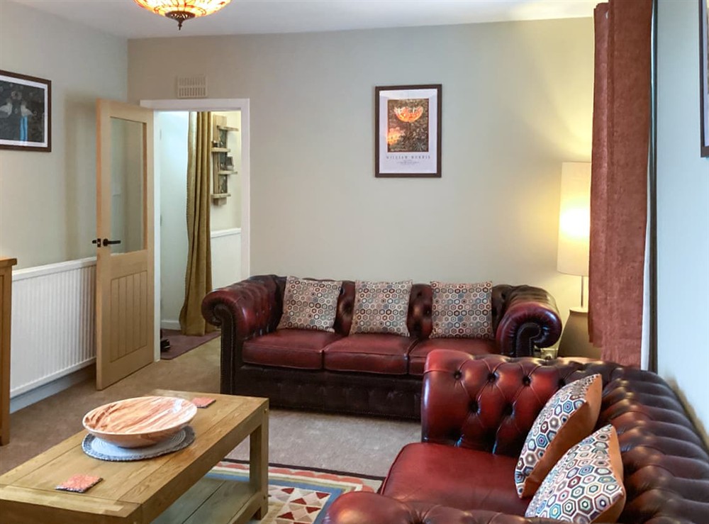 Living area at Seaspray in Buckie, Banffshire