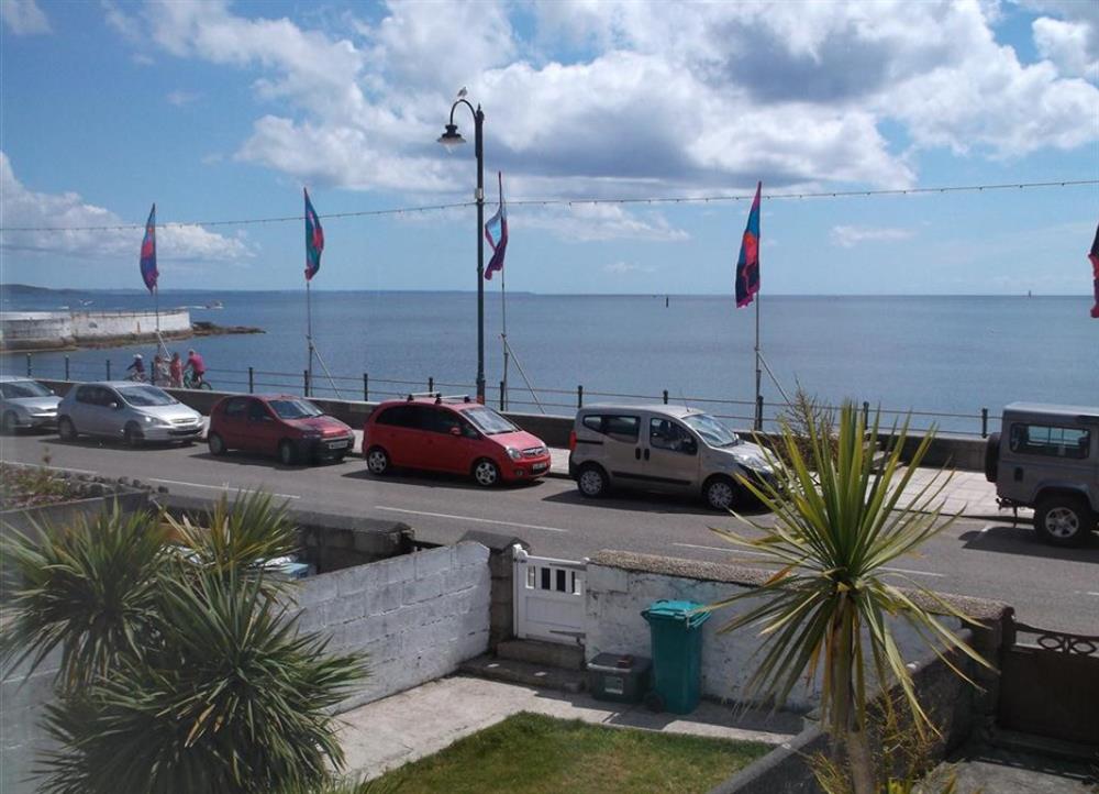 View from upstairs at Seaspray in Penzance