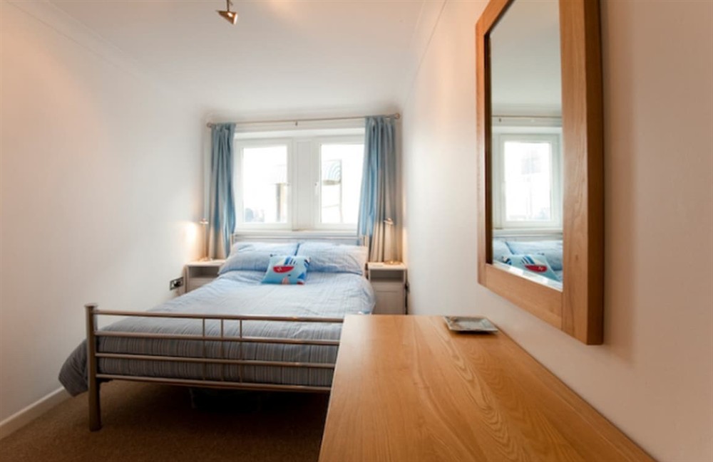Bedroom at Seaspray in St Mawes, Cornwall