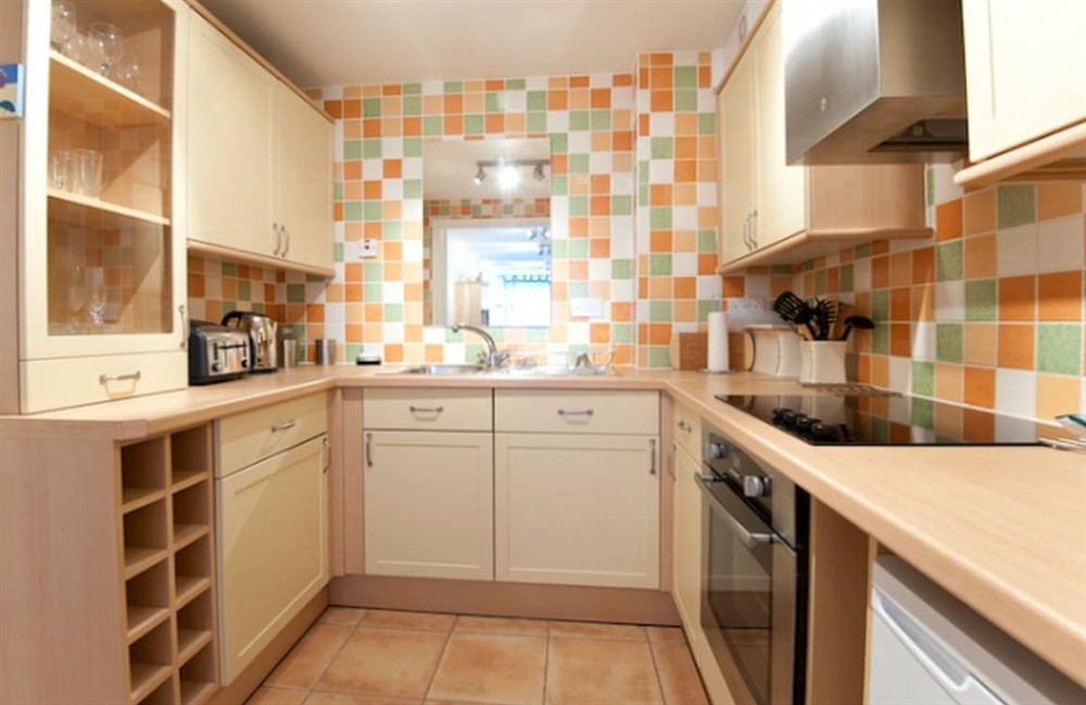 Kitchen area (photo 2) at Seaspray in St Mawes, Cornwall