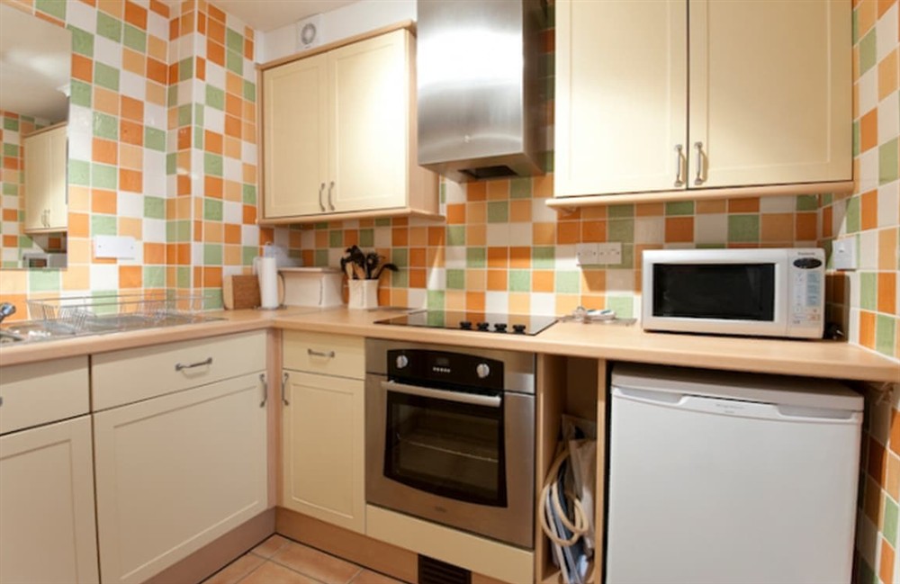 Kitchen area (photo 3) at Seaspray in St Mawes, Cornwall
