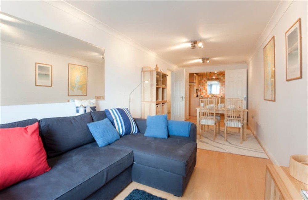 Living area (photo 2) at Seaspray in St Mawes, Cornwall