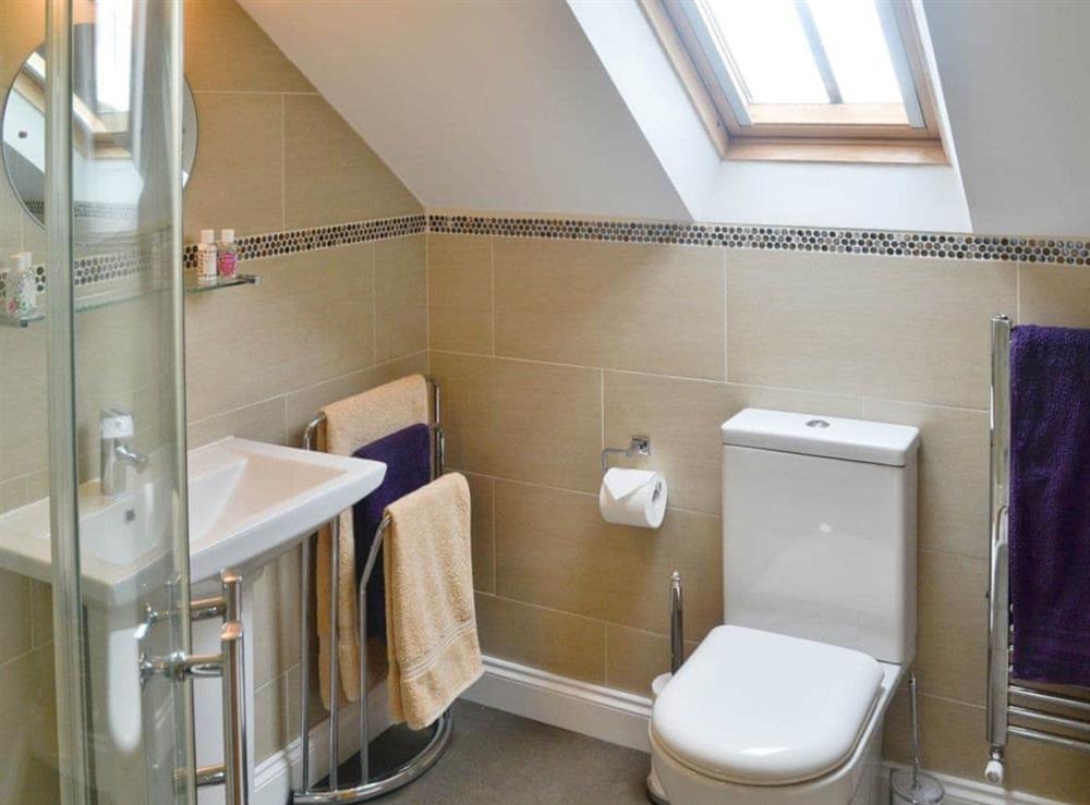 Family bathroom at Seatoller in Kettleness near Whitby, North Yorkshire