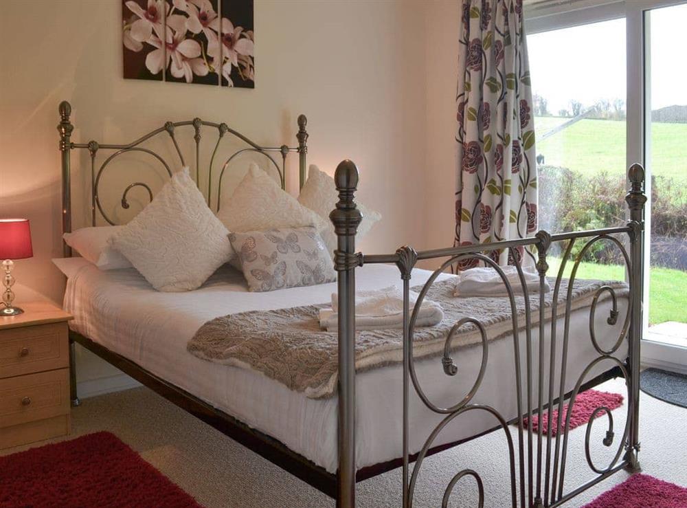 Double bedroom at Seaton in Liskeard, Cornwall