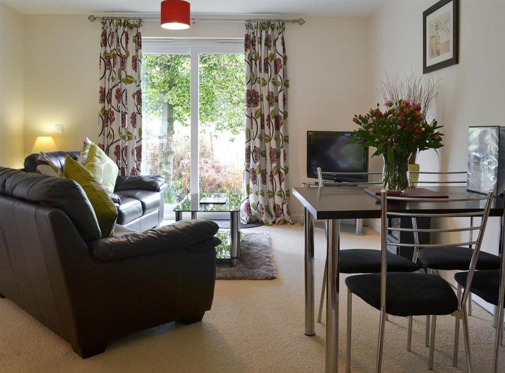 Open plan living space at Seaton in Liskeard, Cornwall