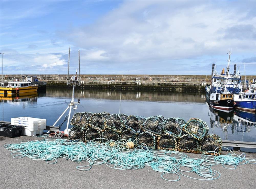 Harbour at Seatown in Buckie, Highlands, Banffshire