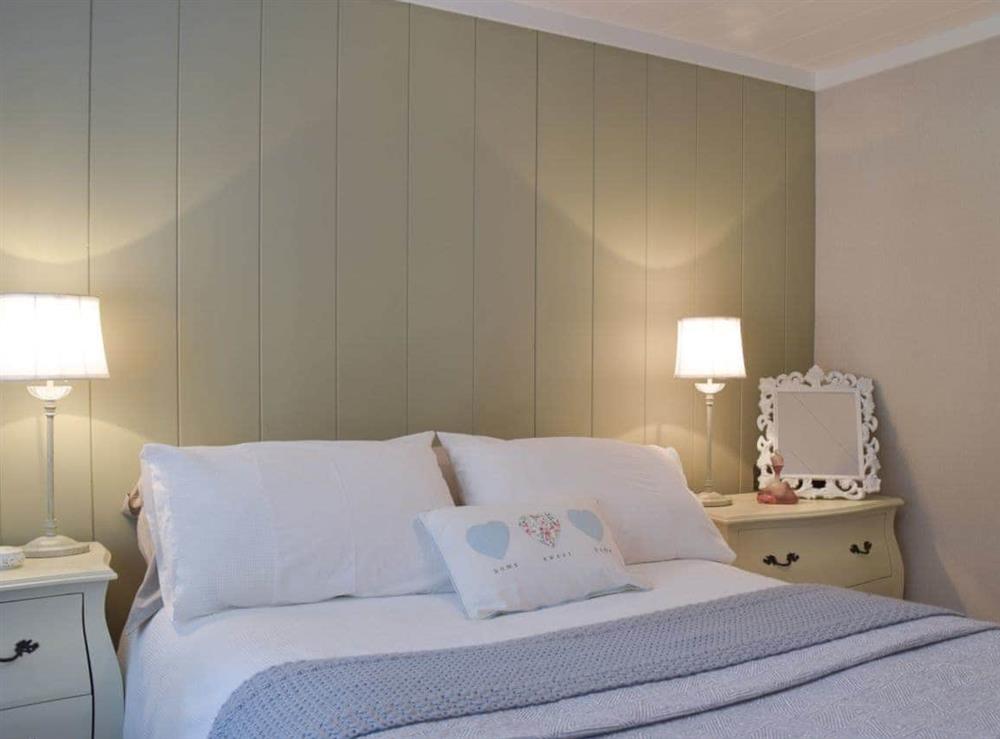 Cosy and inviting double bedroom at SeaTrees in Corton, near Lowestoft, Suffolk