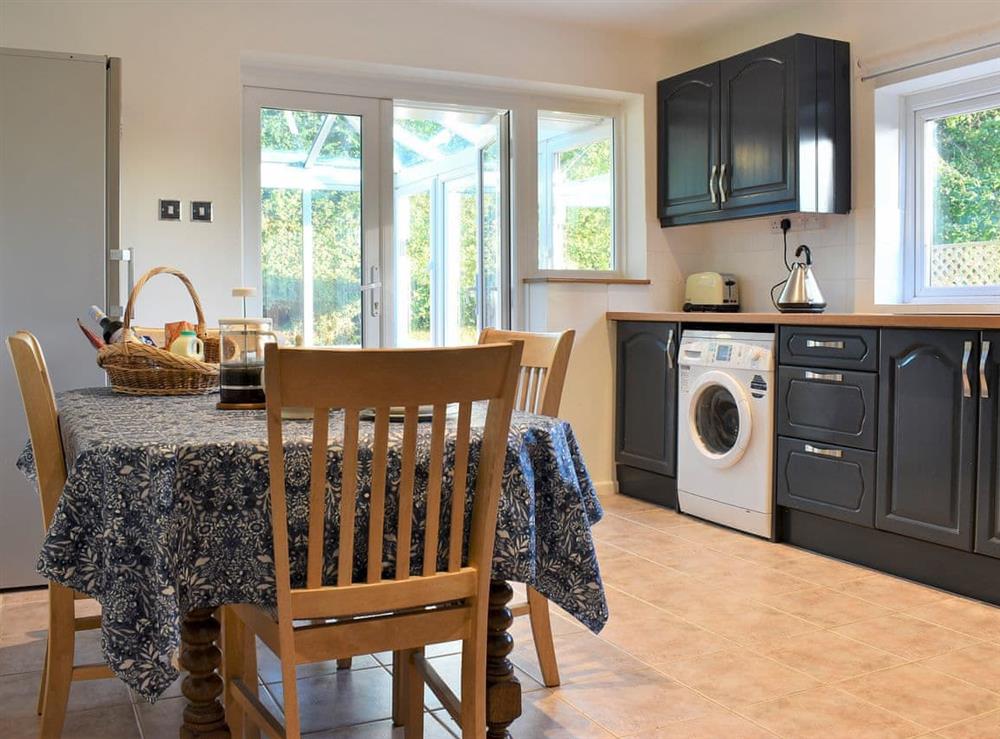 Kitchen (photo 2) at Seaview Bungalow in Membury, near Axminster, Devon