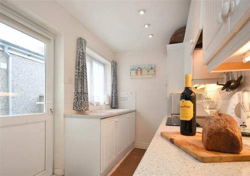 This is the kitchen at Seaview Cottage, Amble