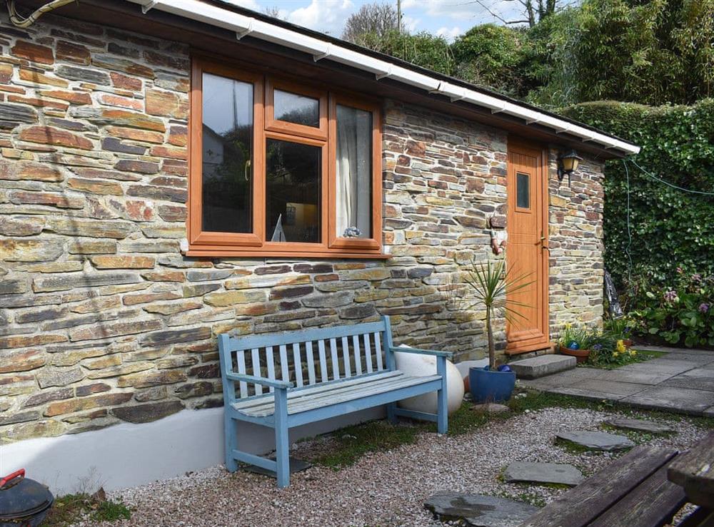 Exterior at Seaview cottage in Talland Bay, near West Looe, Cornwall