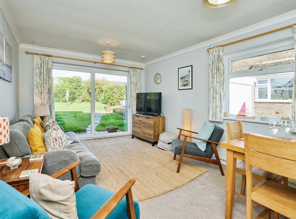 Living room/dining room at Seaview Escape in Seaview, Isle of Wight