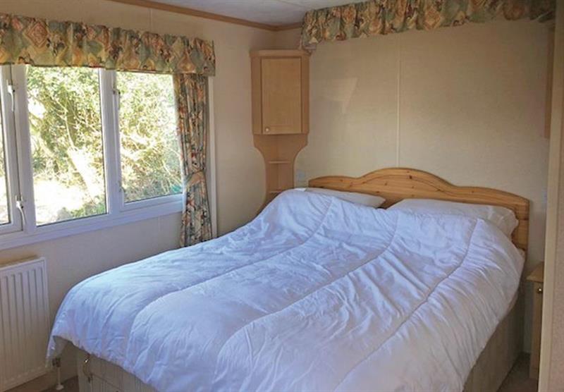 Bedroom in a Caerhays 2 at Seaview Gorran Haven in Boswinger, South Cornwall