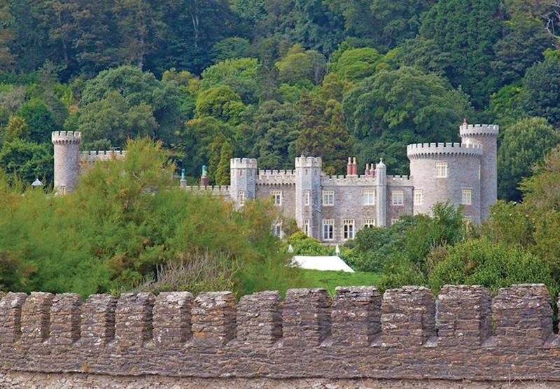 Caerhays Castle at Seaview Gorran Haven in Boswinger, South Cornwall