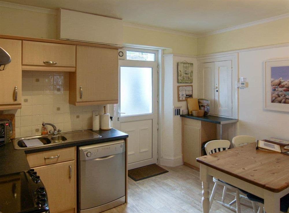 Kitchen/ dining room at Seaview in Gorran Haven, Cornwall., Great Britain