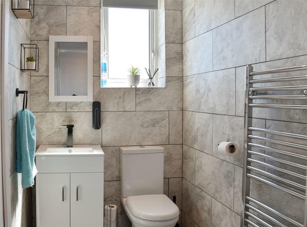 Shower room at Seaview House in Thornton-Cleveleys, near Blackpool, Lancashire
