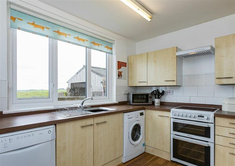This is the kitchen at Seaview (Howick), Craster