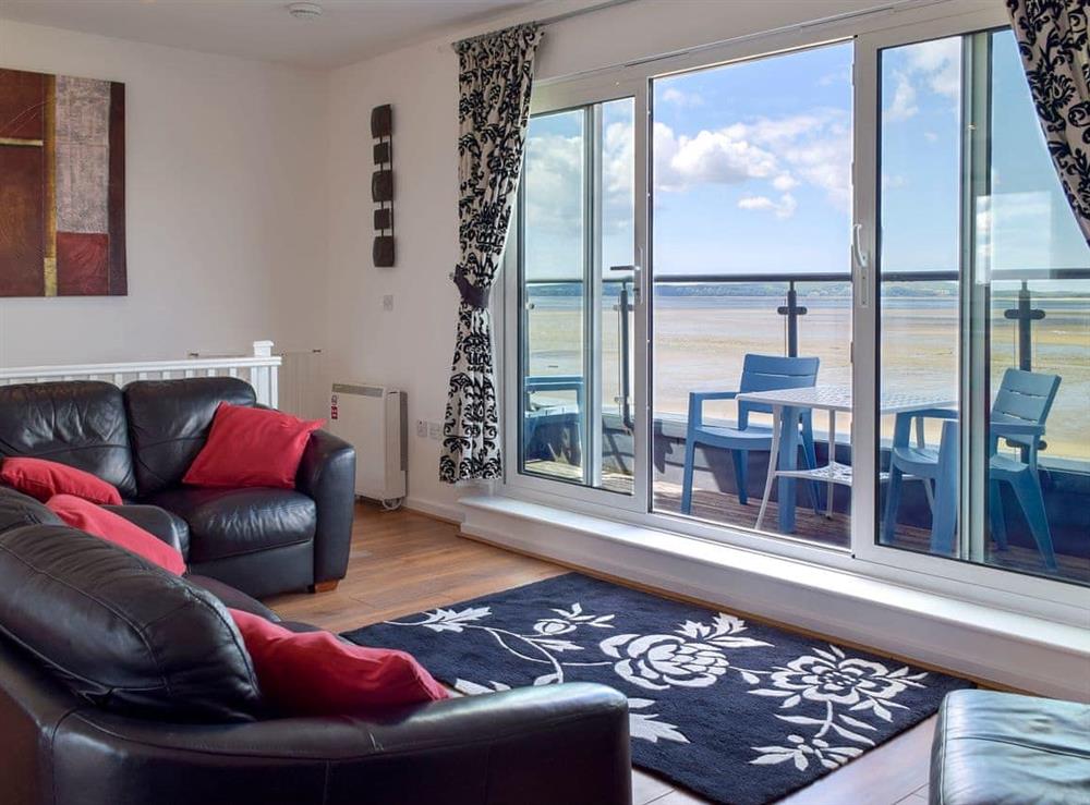 Relaxed lounge area with terrific sea views (photo 2) at Seaview in Llanelli, Dyfed
