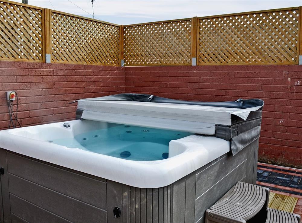 Hot tub at Seaview in Lowestoft, Suffolk