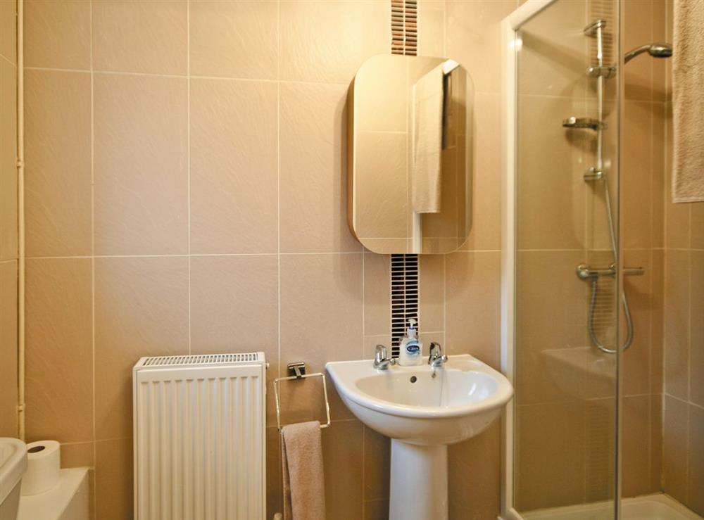 Shower room at Seaview in Lowestoft, Suffolk