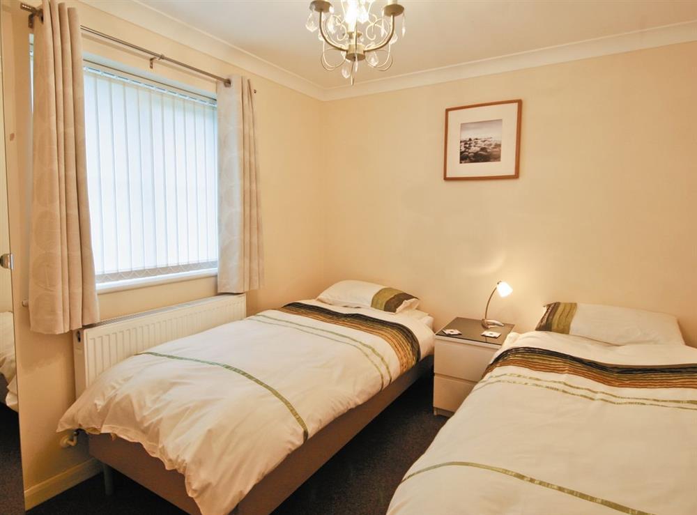 Twin bedroom at Seaview in Lowestoft, Suffolk