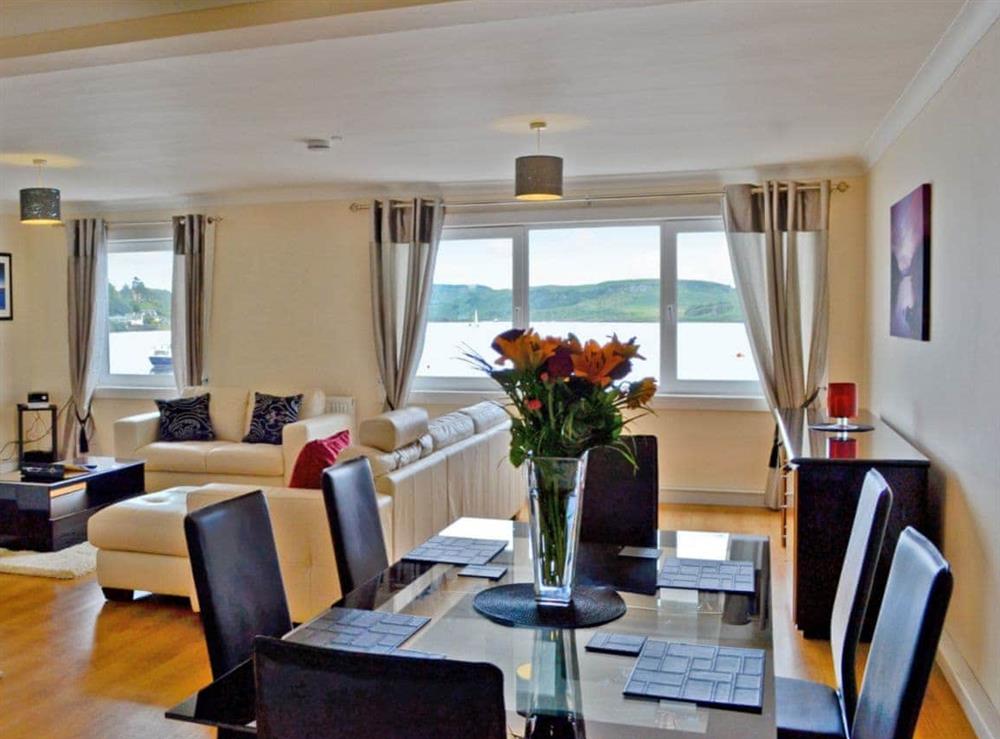 Open plan living/dining room/kitchen (photo 3) at Seaview in Oban, Argyll