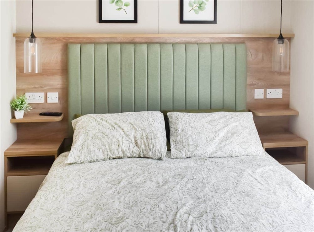 Double bedroom at Seaview One in Corton, Suffolk