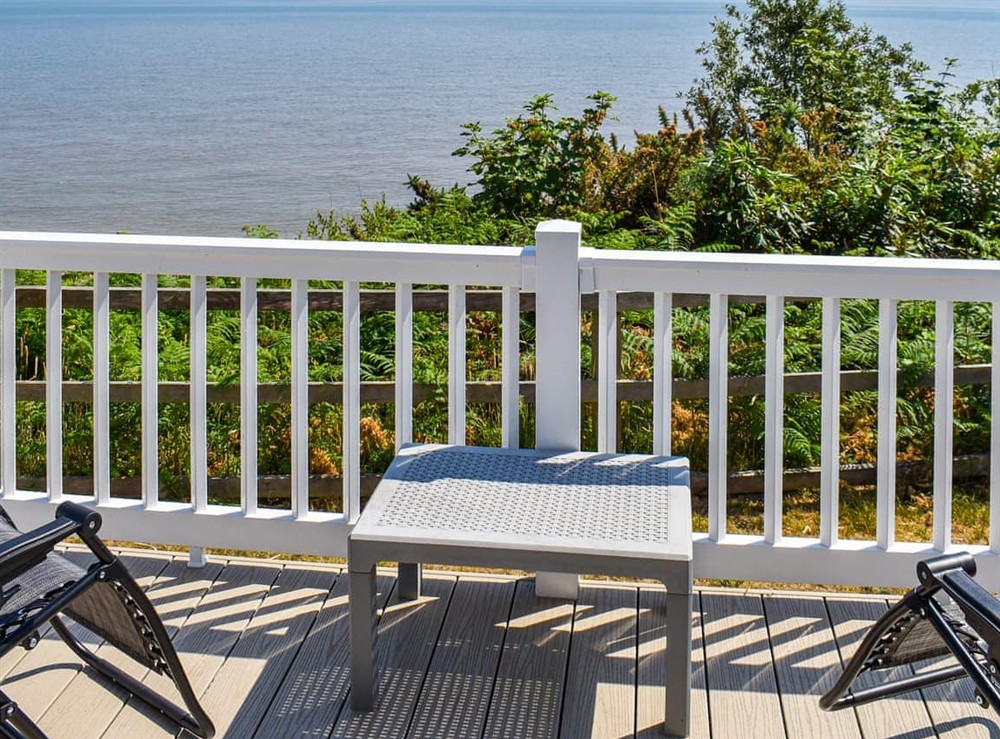 Terrace at Seaview One in Corton, Suffolk