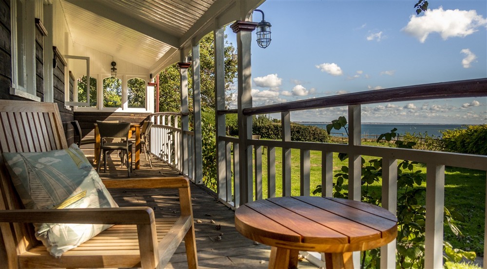 The veranda (photo 2) at Seaview in Swanage, Dorset