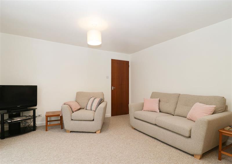 Relax in the living area at Seaview, Swanage
