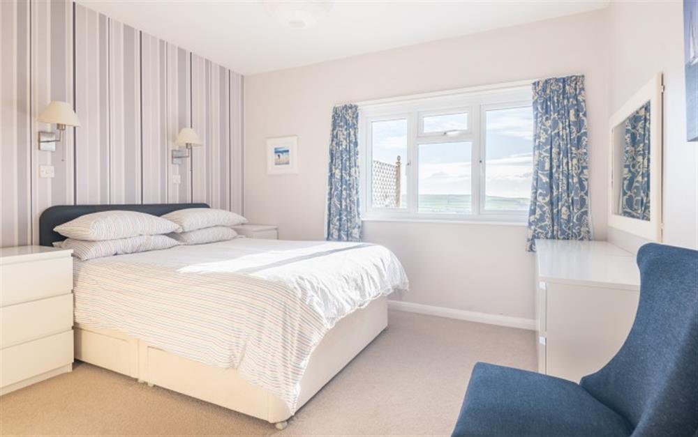 The bedroom  at Seaview in Thurlestone