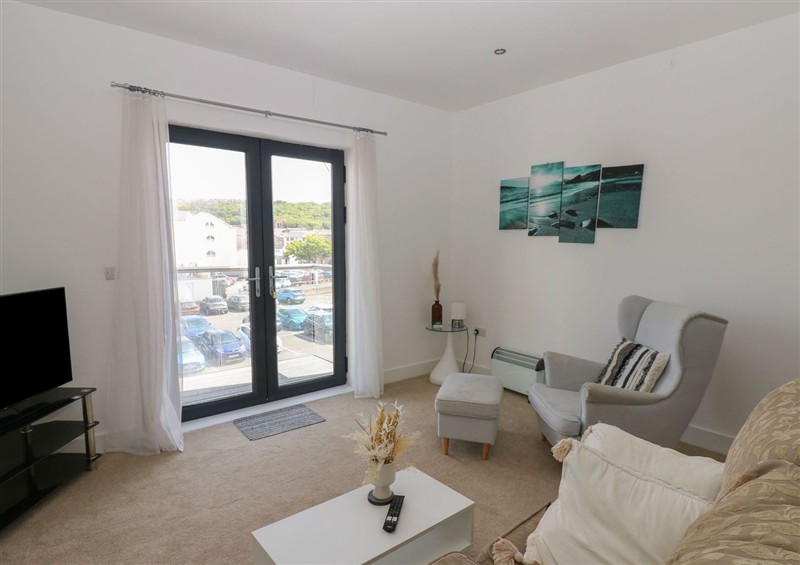 This is the living room at Seaview, Whitehaven