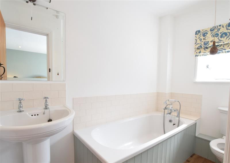 This is the bathroom at Seawall Cottage, Aldeburgh, Aldeburgh