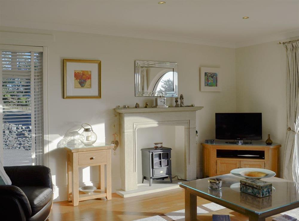 Comfortable living room at Seaward in Portpatrick, near Stranraer, Dumfries & Galloway, Wigtownshire
