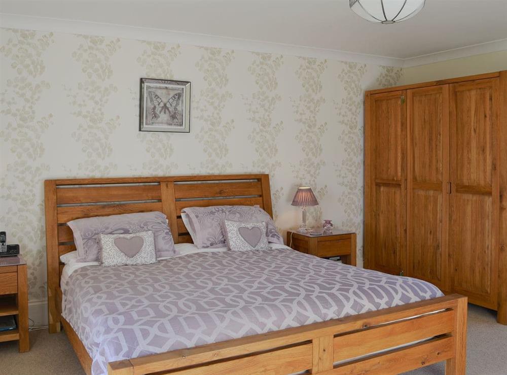 Comfy double bedroom at Seaward in Portpatrick, near Stranraer, Dumfries & Galloway, Wigtownshire
